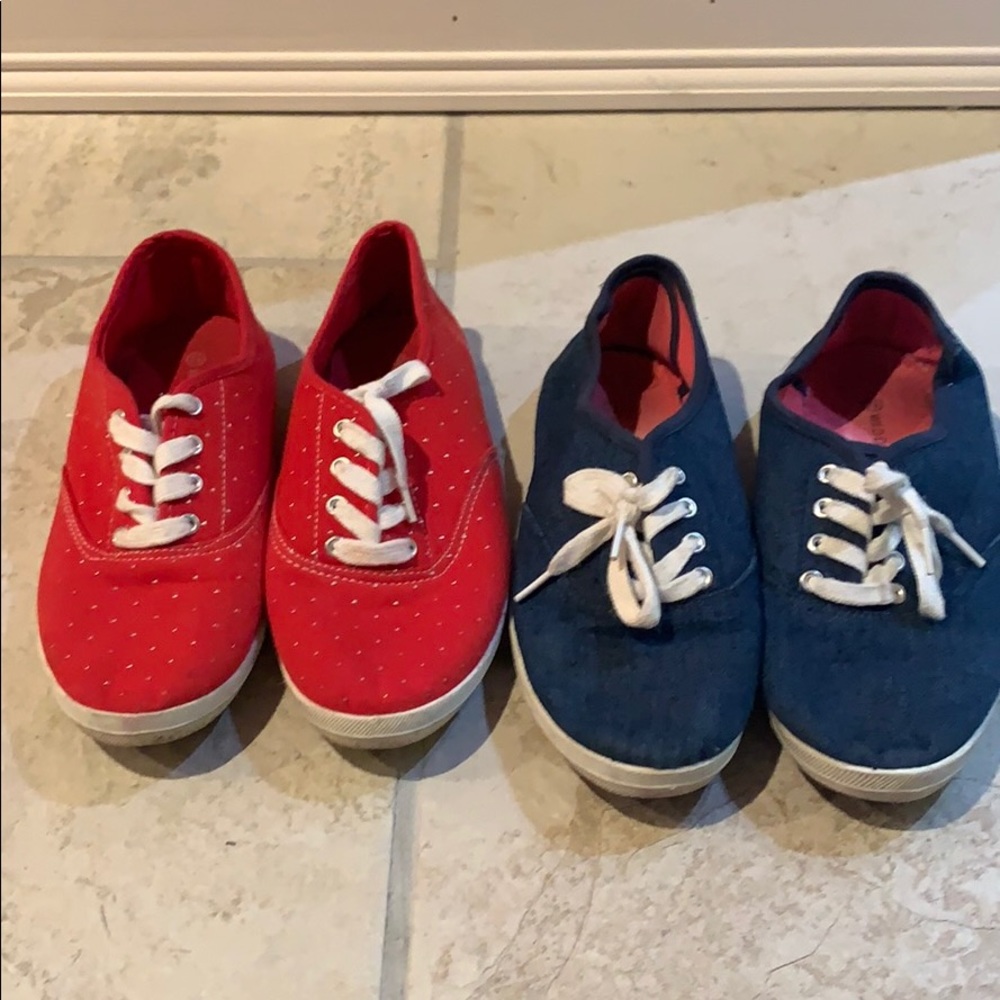 2 pairs of shoes for $12
